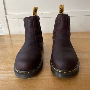 Dr. Martens Dark Brown Leather Chelsea Boots